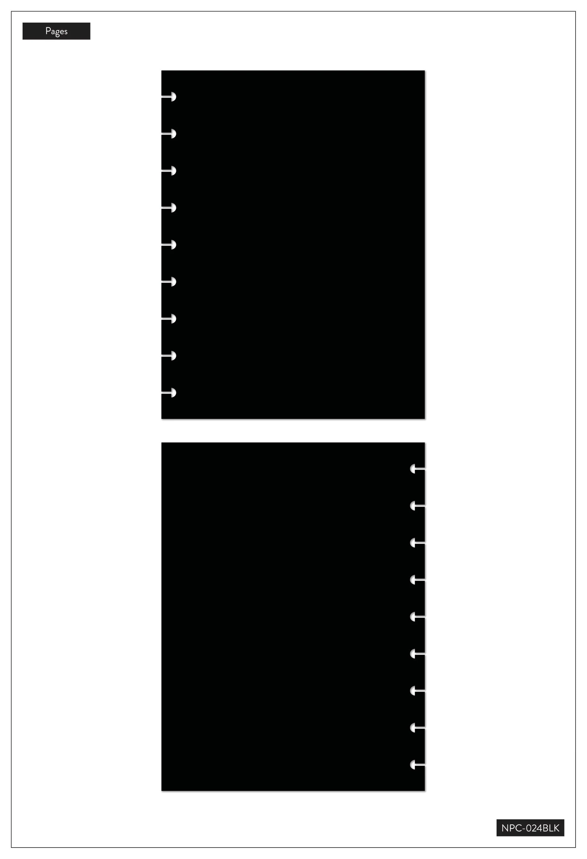 Black Pages Classic Notebook - Image 5
