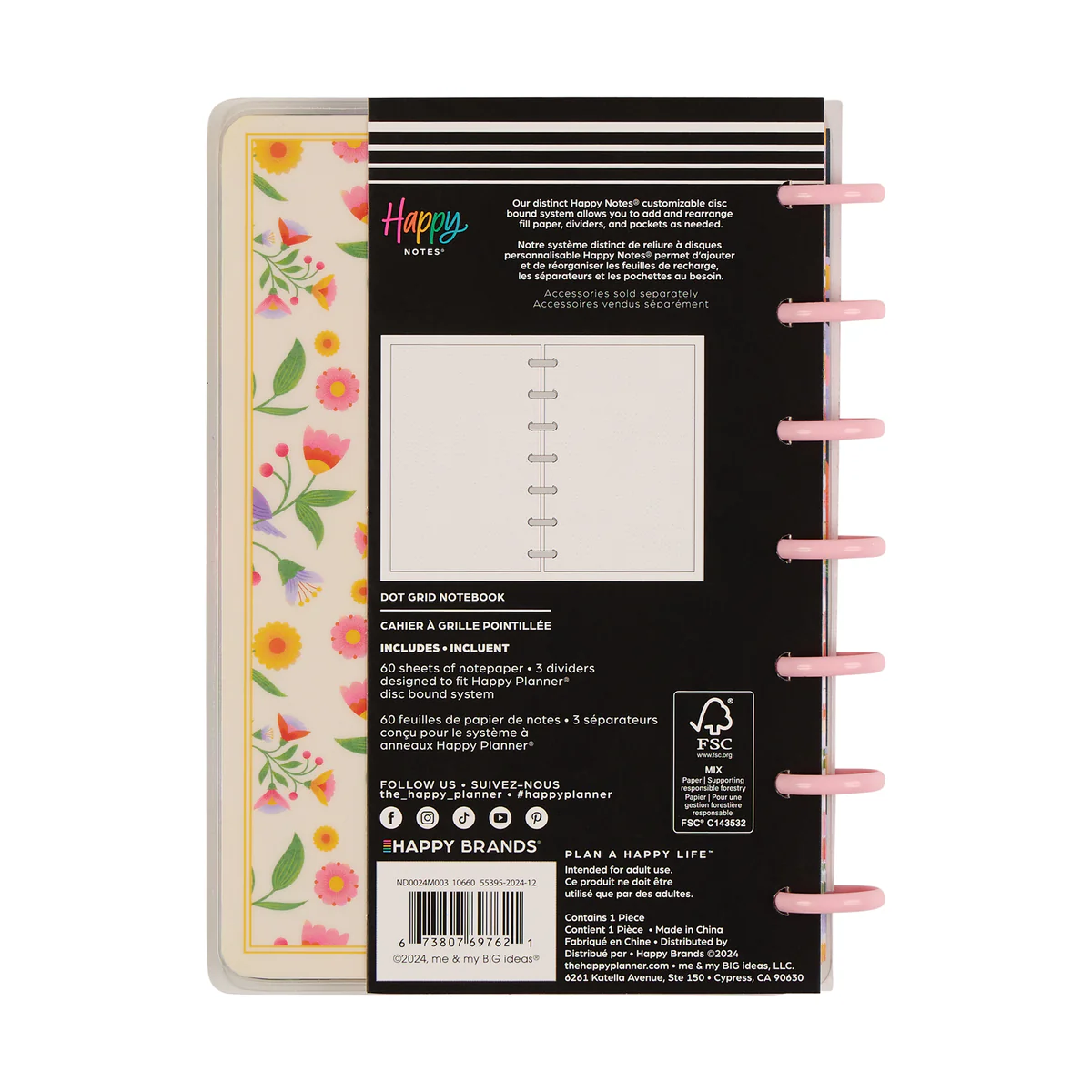 Bloom & Glow - Dot Grid Mini Notebook - 60 Sheets - Image 14