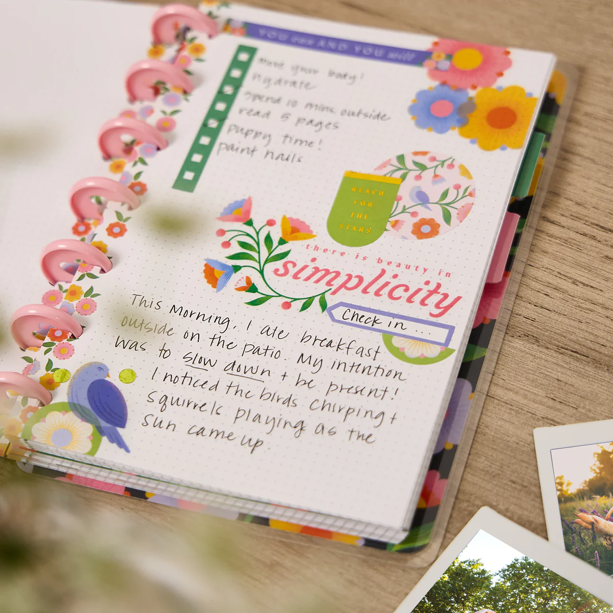 Bloom & Glow - Dot Grid Mini Notebook - 60 Sheets - Image 4