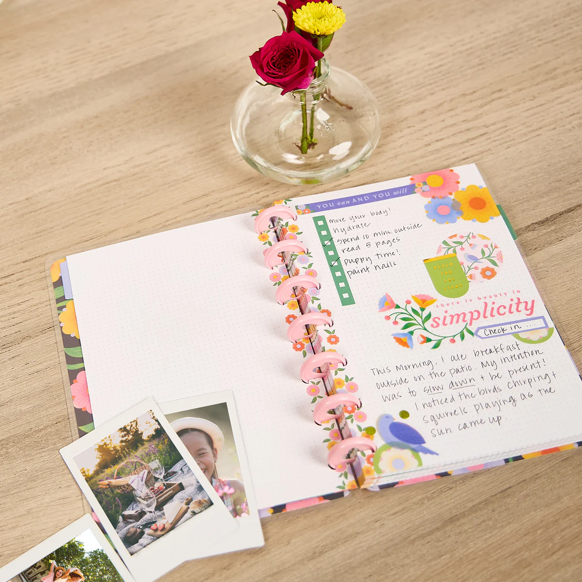 Bloom & Glow - Dot Grid Mini Notebook - 60 Sheets - Image 5