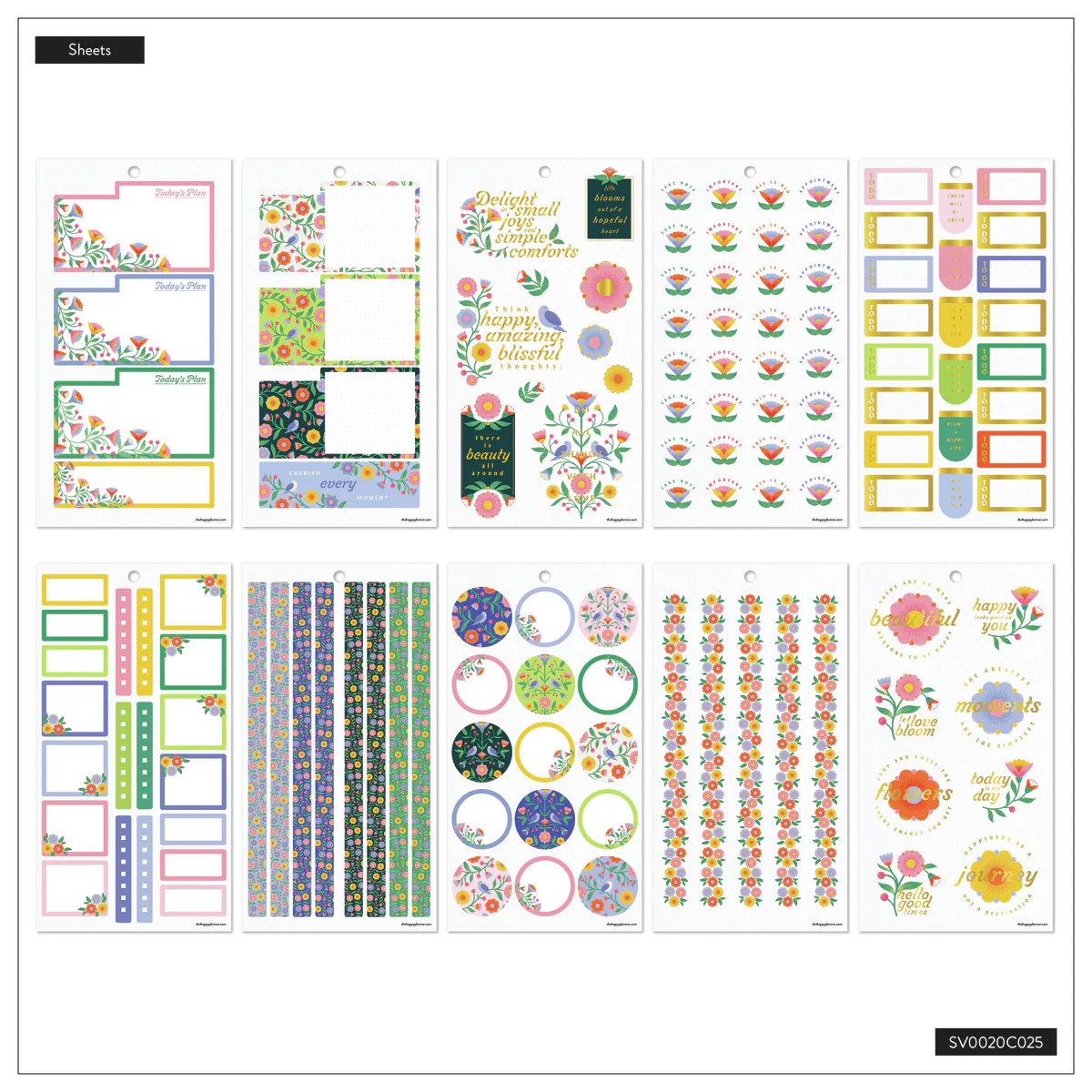 Bloom & Glow - Value Pack Stickers - Image 10