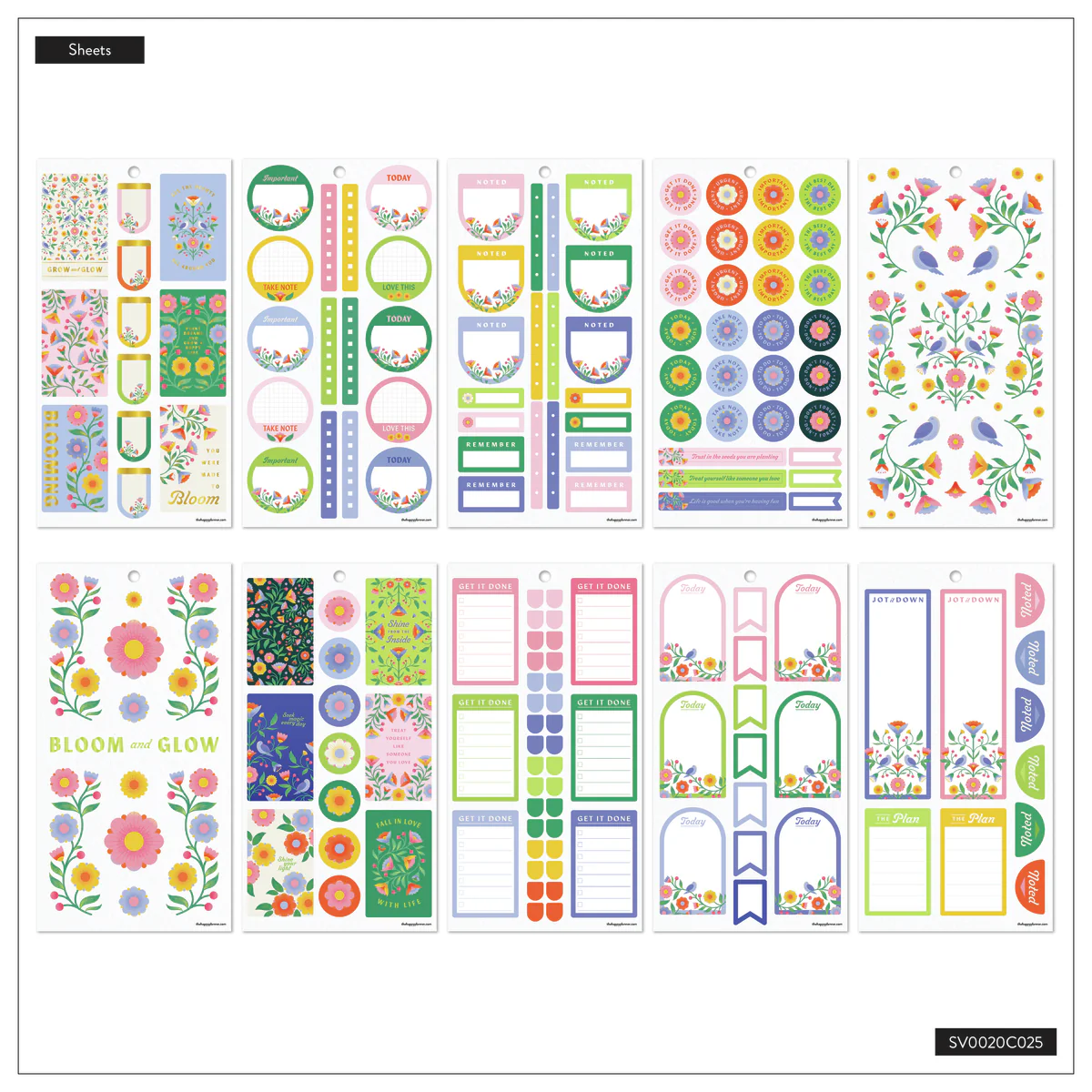 Bloom & Glow - Value Pack Stickers - Image 8