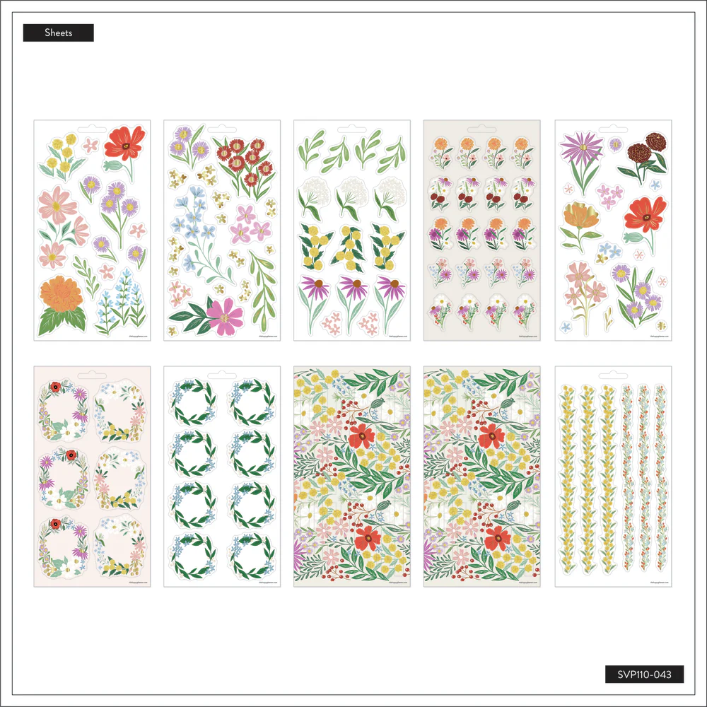 Blooming Bouquet - 10 Sticker Sheets - Image 5