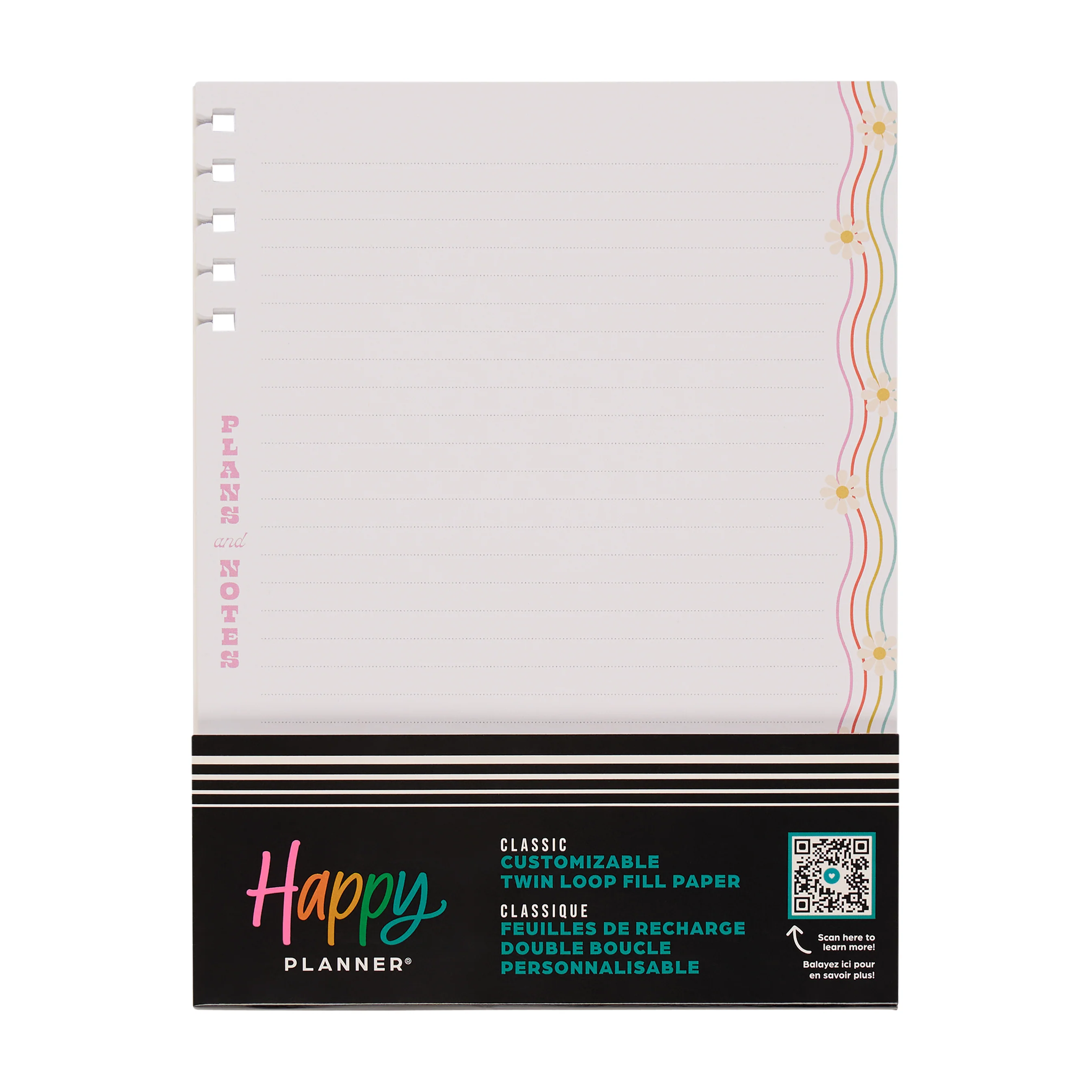 Blooming Brights - Dotted Lined Classic Customizable Spiral Filler Paper - 40 Sheets - Image 8