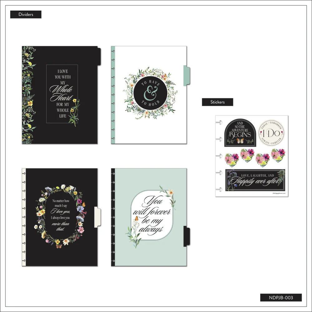Blooming Elegance Wedding  - DELUXE Big Happy Memory Keeping Wedding Photo Journal - 80 Sheets - Image 10