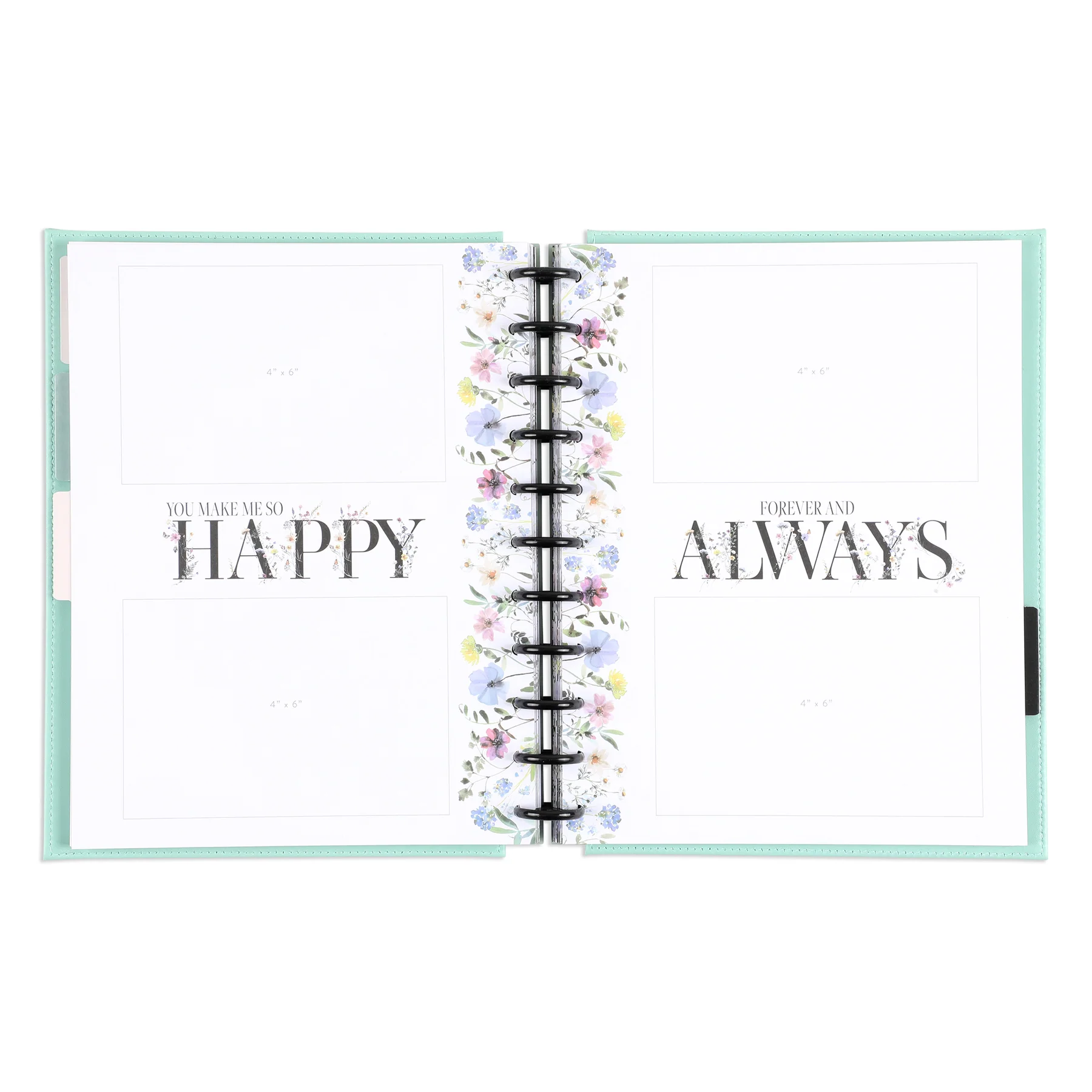 Blooming Elegance Wedding  - DELUXE Big Happy Memory Keeping Wedding Photo Journal - 80 Sheets - Image 7
