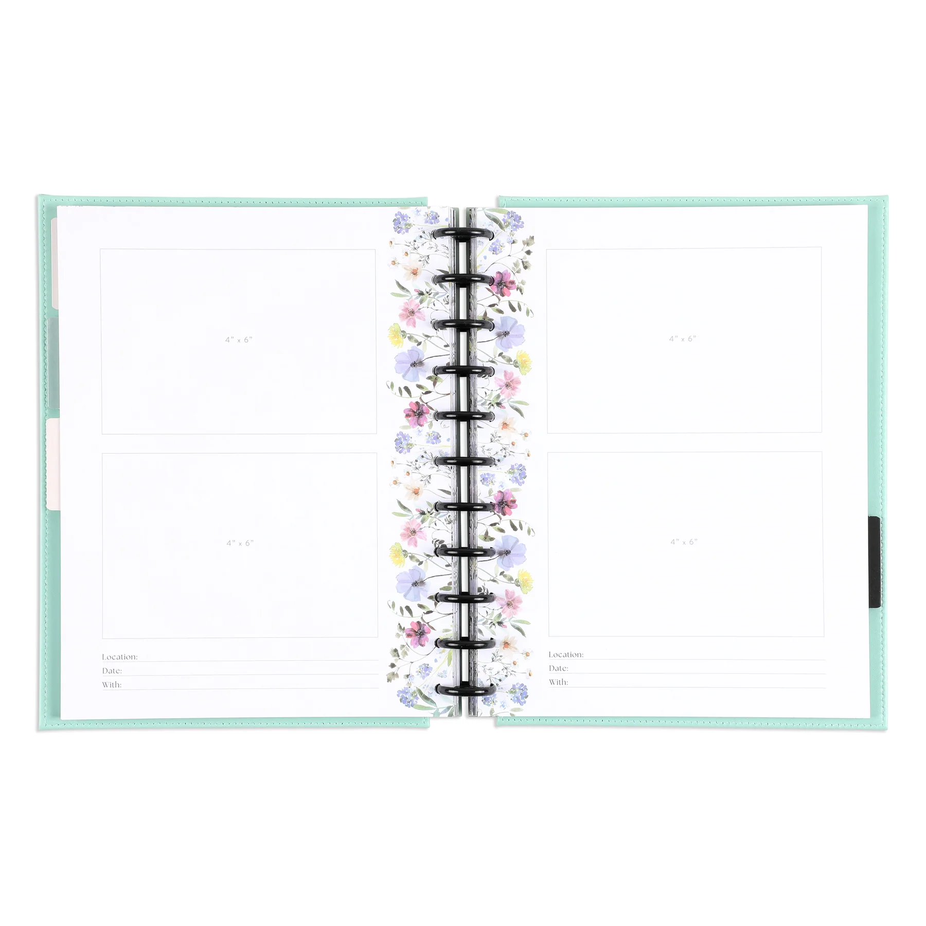 Blooming Elegance Wedding  - DELUXE Big Happy Memory Keeping Wedding Photo Journal - 80 Sheets - Image 9