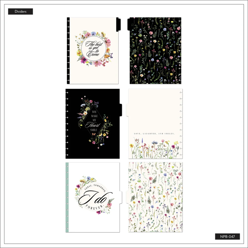 Blooming Romance Wedding - Dot Grid + Checklist Pages Notebook - 60 Sheets - Image 6