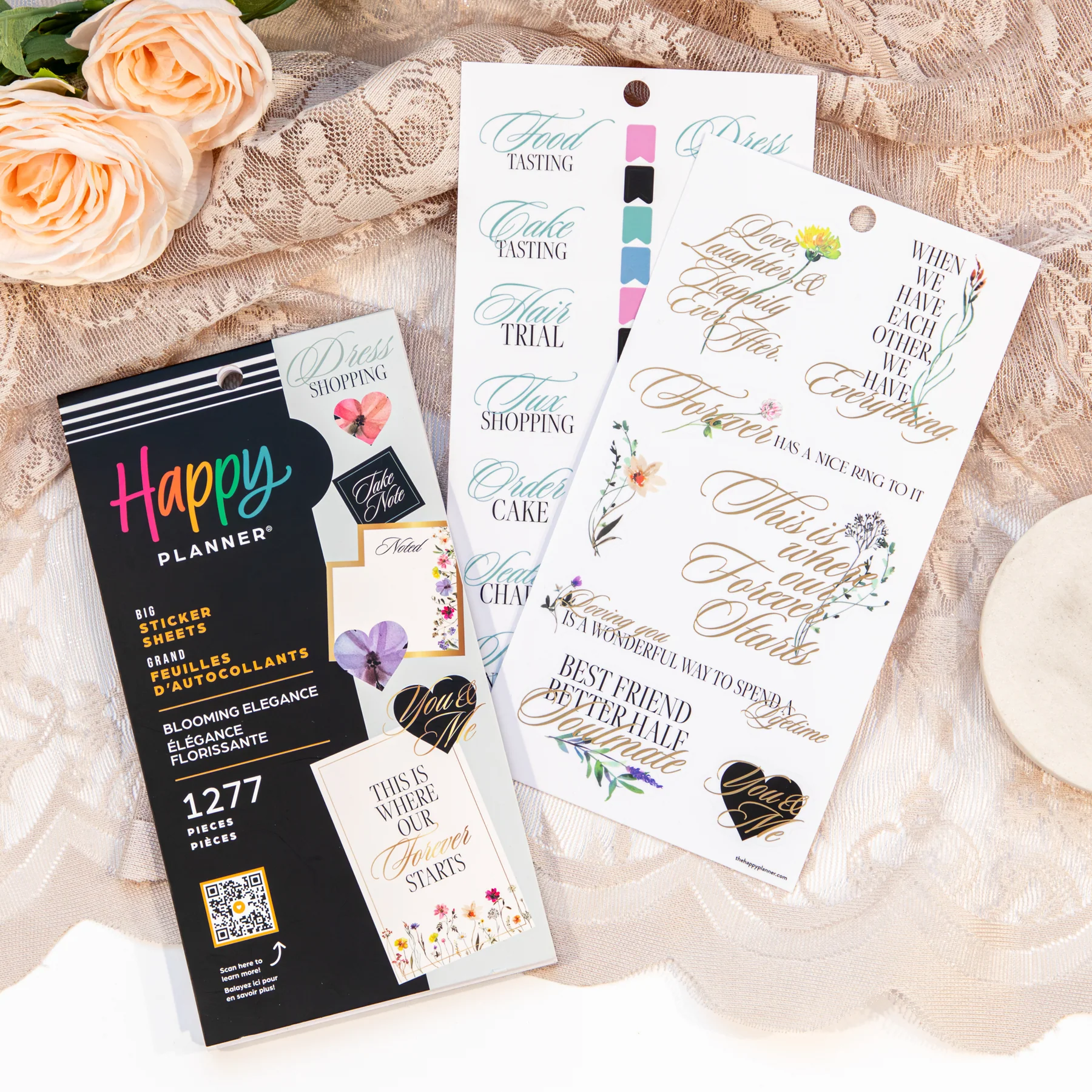 Blooming Elegance Wedding - Value Pack Stickers - Big - Image 3