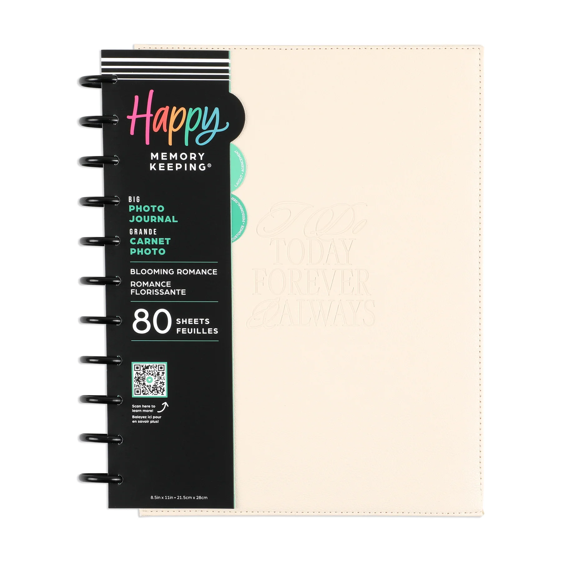 Blooming Romance Wedding - DELUXE Big Happy Memory Keeping Wedding Photo Journal - 80 Sheets - Image 11