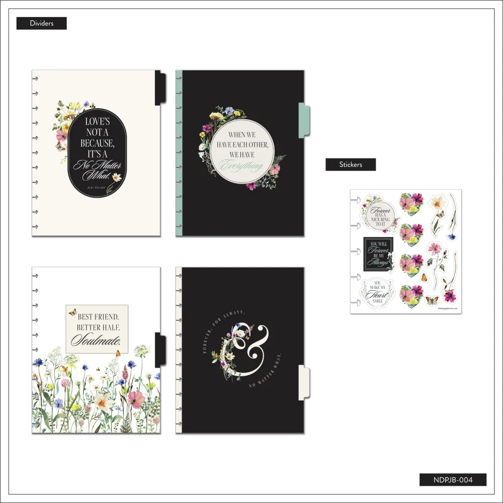 Blooming Romance Wedding - DELUXE Big Happy Memory Keeping Wedding Photo Journal - 80 Sheets - Image 9