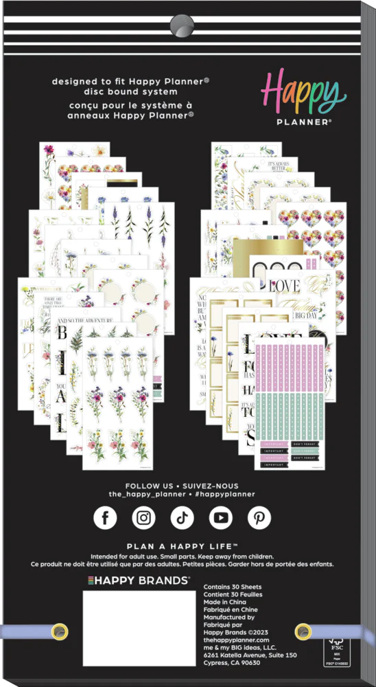 Blooming Romance Wedding - Value Pack Stickers - Big - Image 8