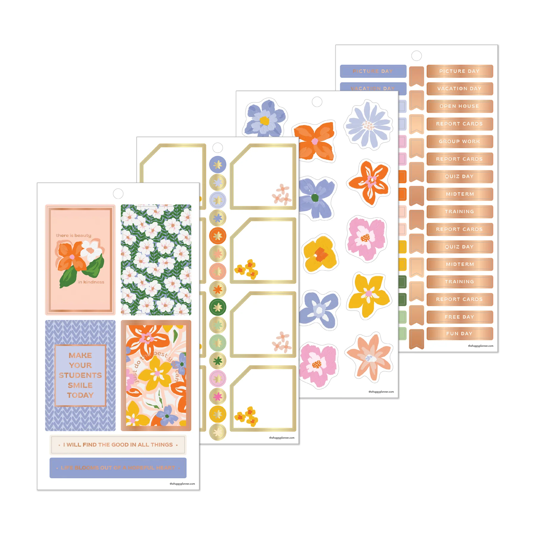 Blossom Bright Teacher - Value Pack Stickers - Big - Image 11