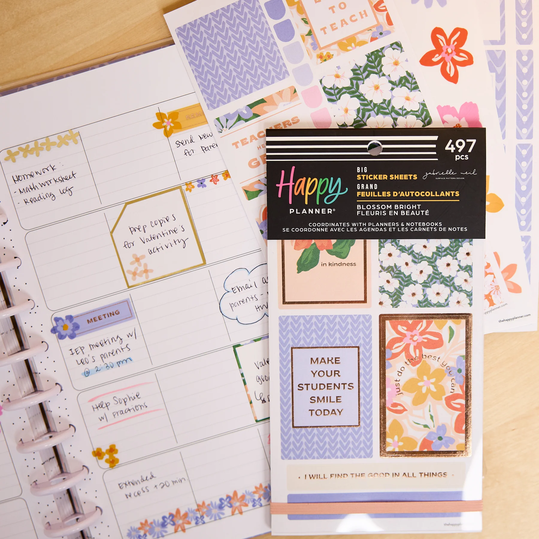 Blossom Bright Teacher - Value Pack Stickers - Big - Image 6