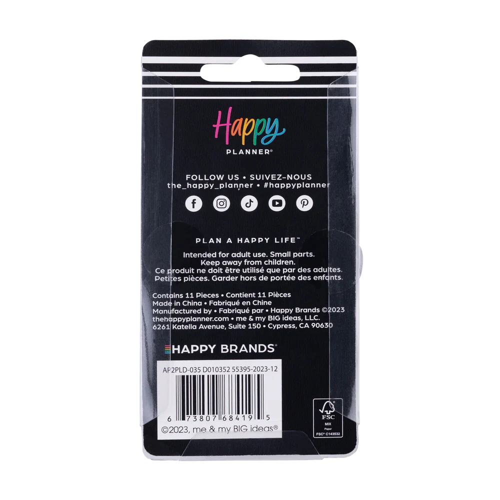 Blue Glitter - Medium Plastic Disc Set - Image 7