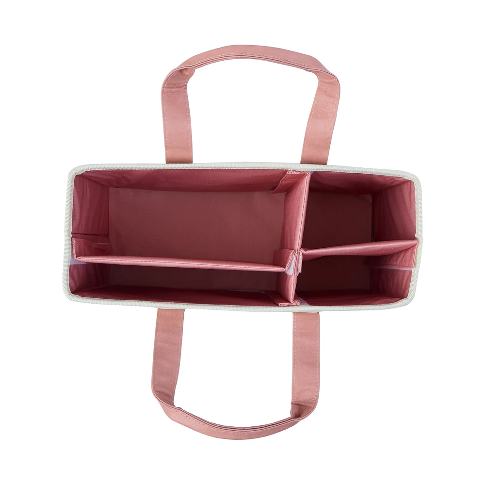 Blush + Cream - Accessory + Planner Storage Tote - Image 4