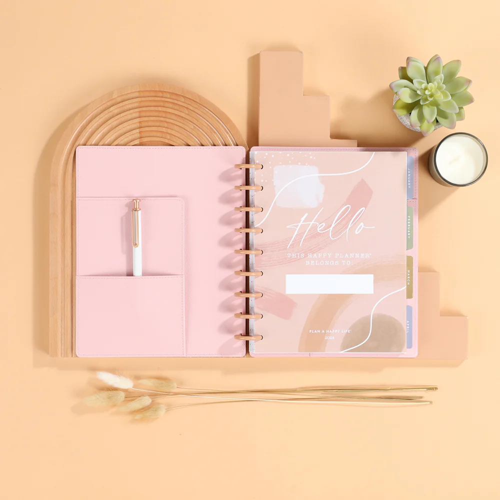 Blush - DELUXE Snap In Classic Planner Cover - Image 3