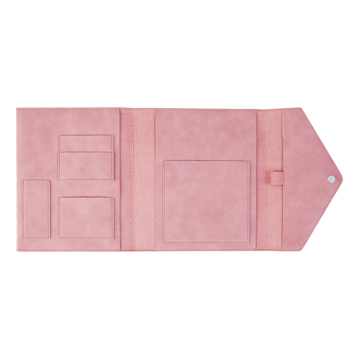 Blush Vegan Leather - DELUXE Classic Planner Folio - Image 6