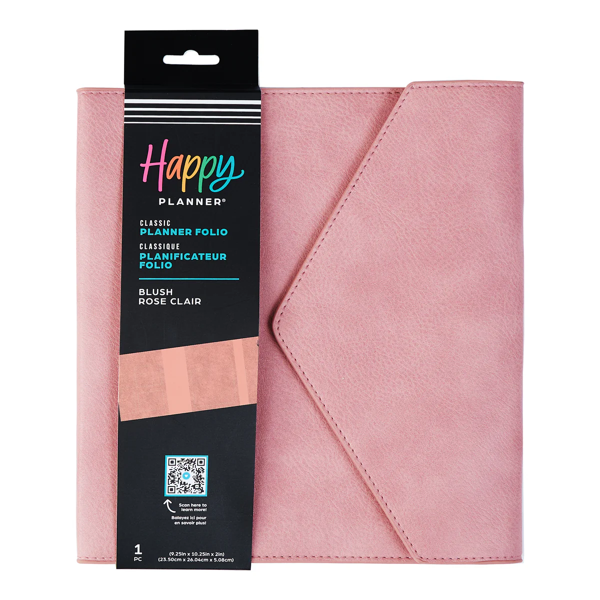 Blush Vegan Leather - DELUXE Classic Planner Folio - Image 7