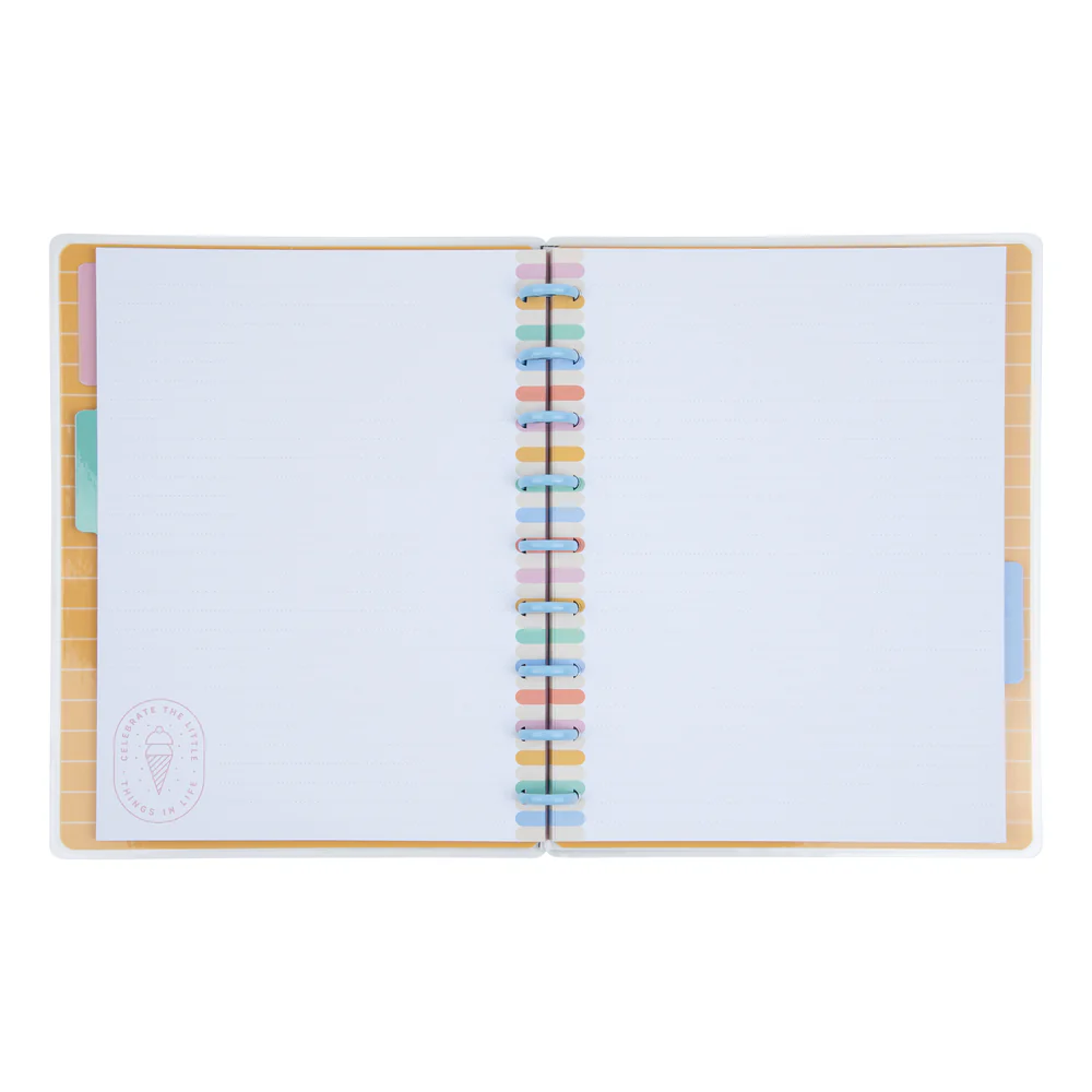 Boardwalk Ice Cream - Dotted Lined Classic Notebook - 60 Sheets - Image 5