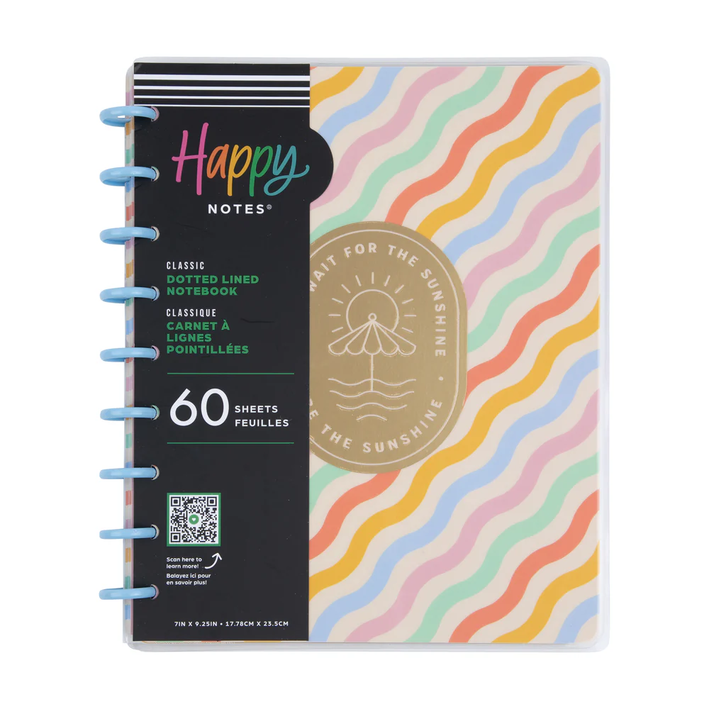 Boardwalk Ice Cream - Dotted Lined Classic Notebook - 60 Sheets - Image 7