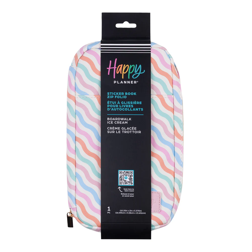 Boardwalk Ice Cream - Sticker Book Zip Folio - Image 5