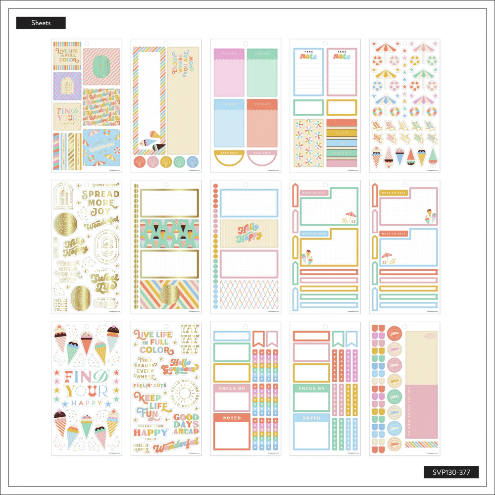 Boardwalk Ice Cream - Value Pack Stickers - Big - Image 5