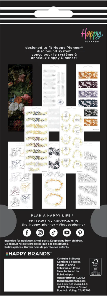 Bold Baroque - 8 Sticker Sheets - Image 5