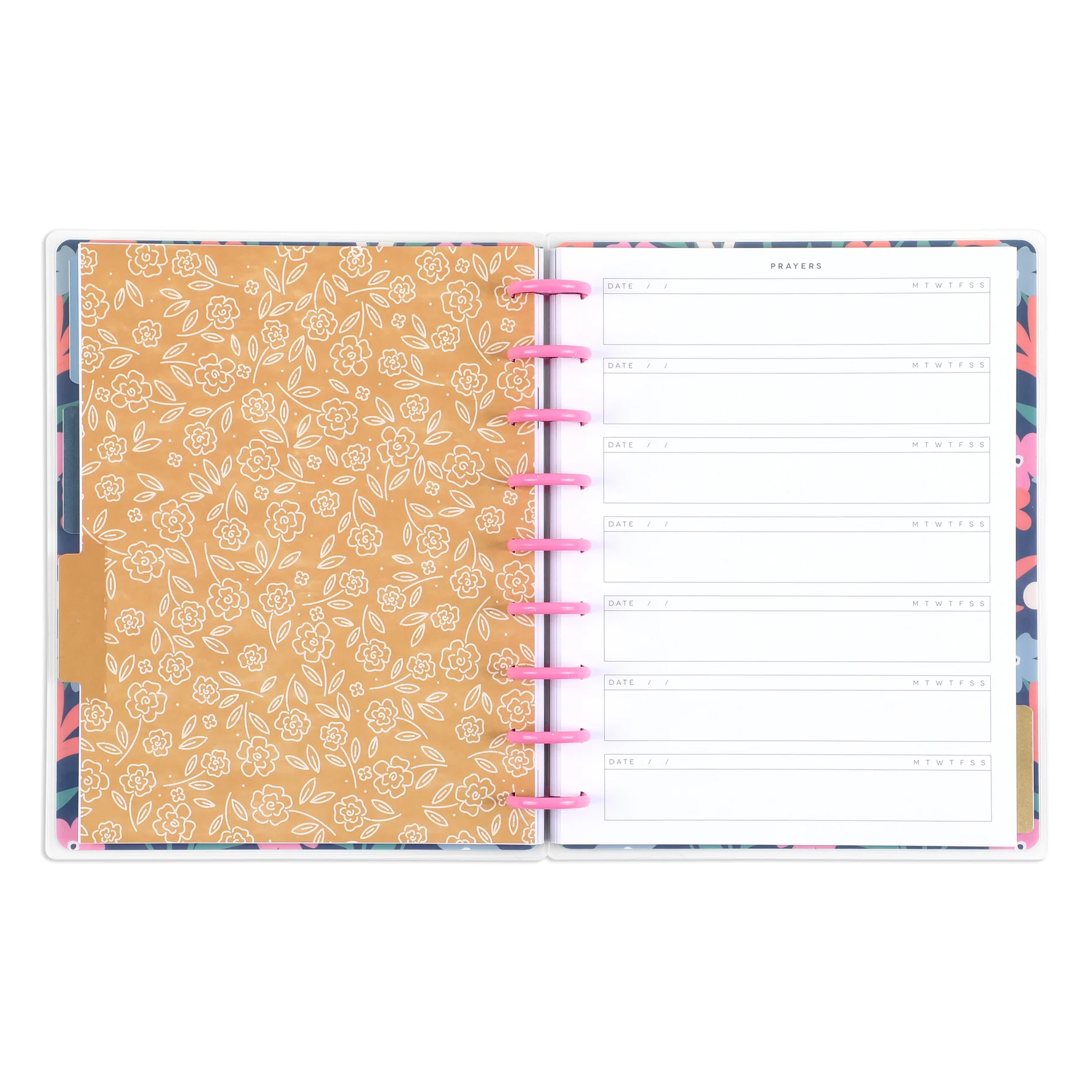 Bold Blossoms - Classic Guided Faith Journal - 80 Sheets - Image 2