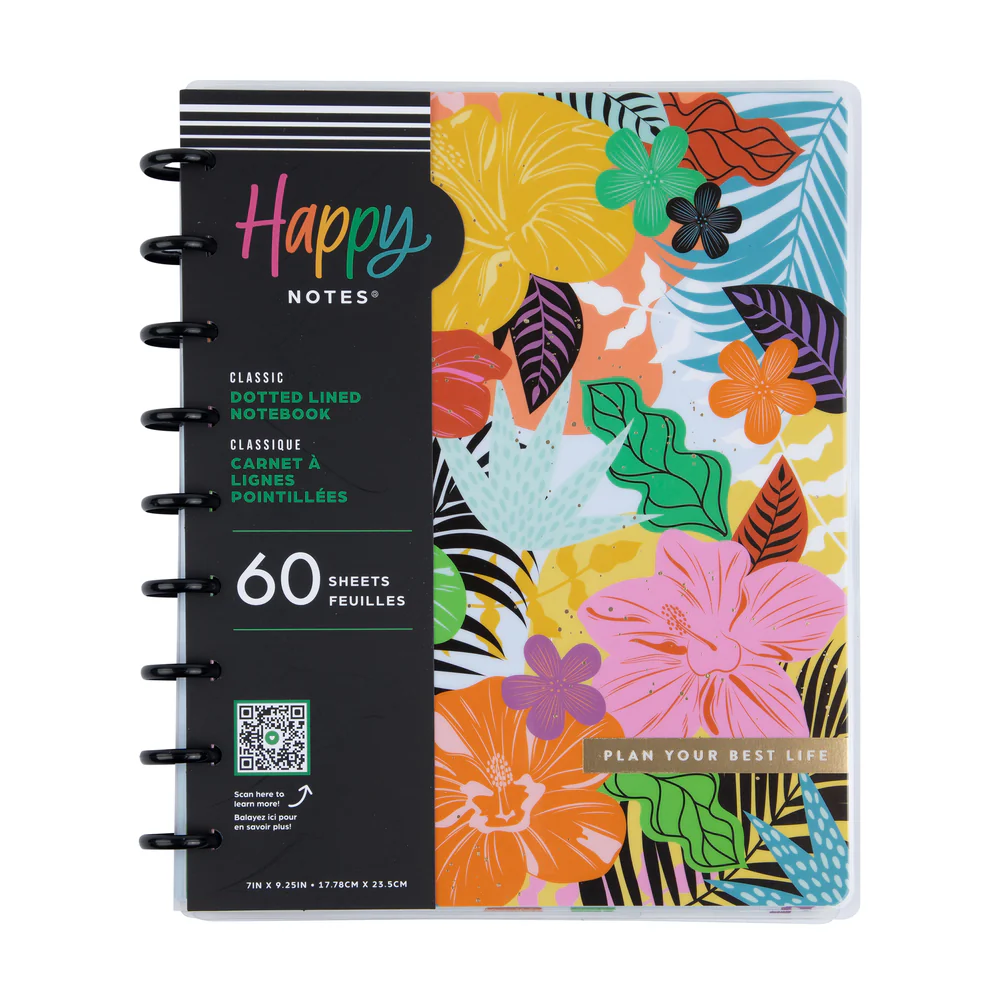 Bold & Botanical - Dotted Lined Classic Notebook - 60 Sheets - Image 7