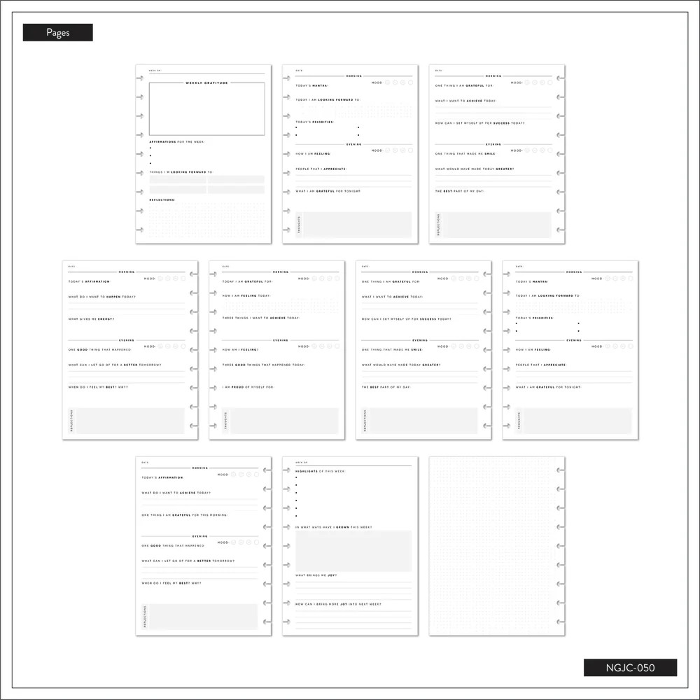 Bold Hope - Classic Guided Gratitude Journal - 80 Sheets - Image 10