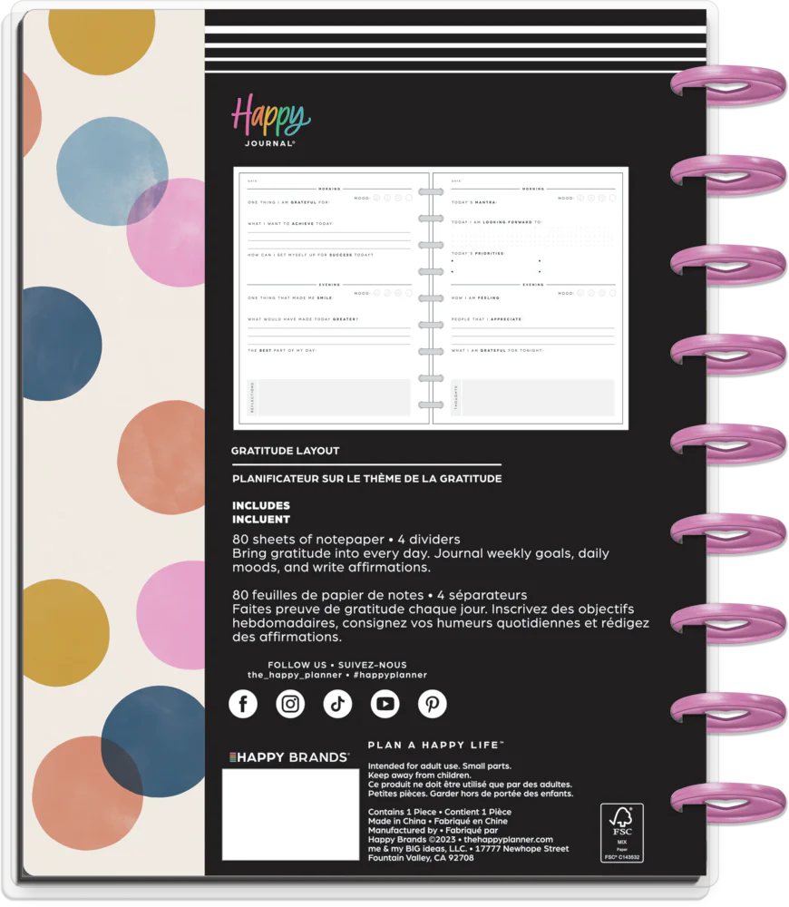 Bold Hope - Classic Guided Gratitude Journal - 80 Sheets - Image 12