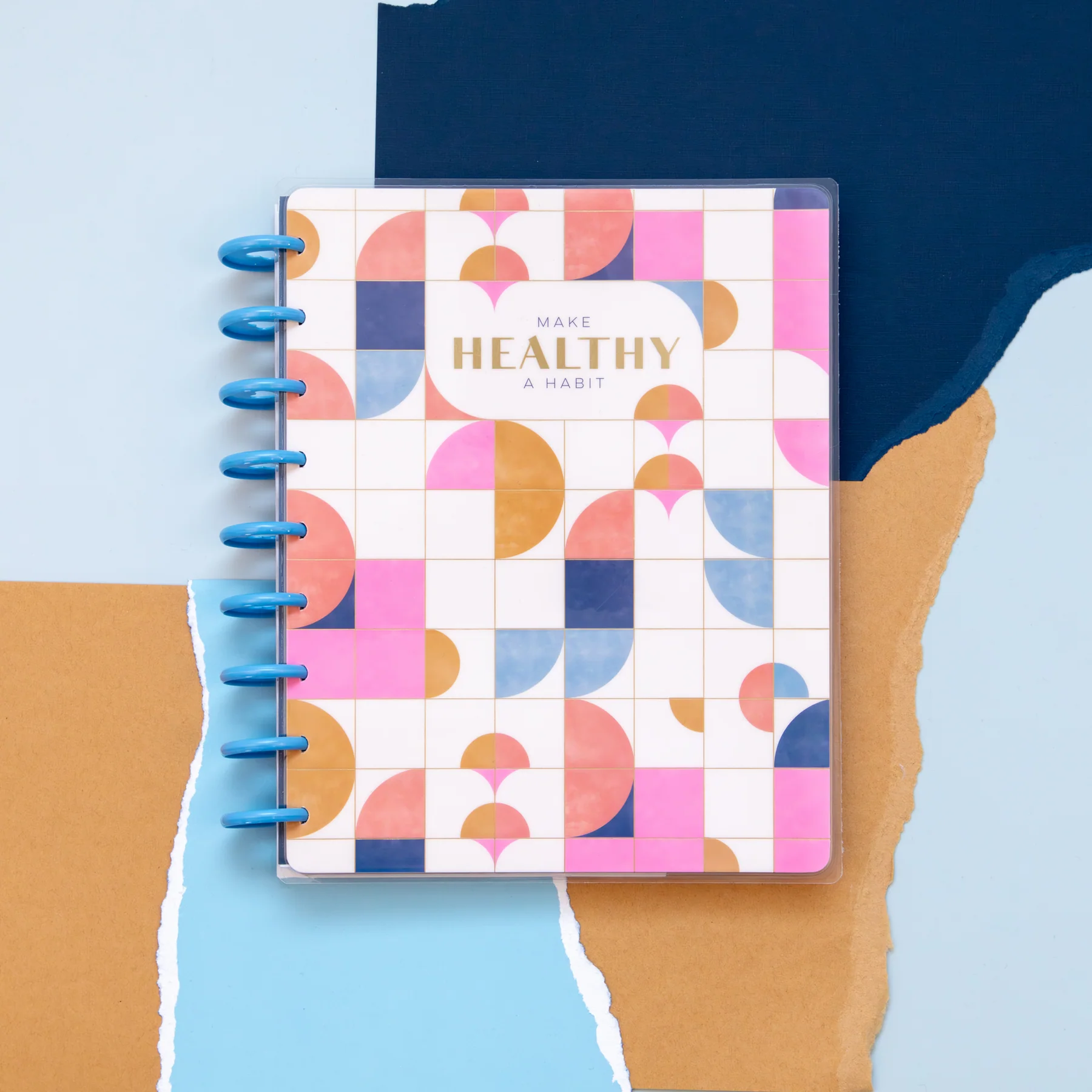 Bold Tiles - Classic Guided Fitness Journal - 80 Sheets - Image 3