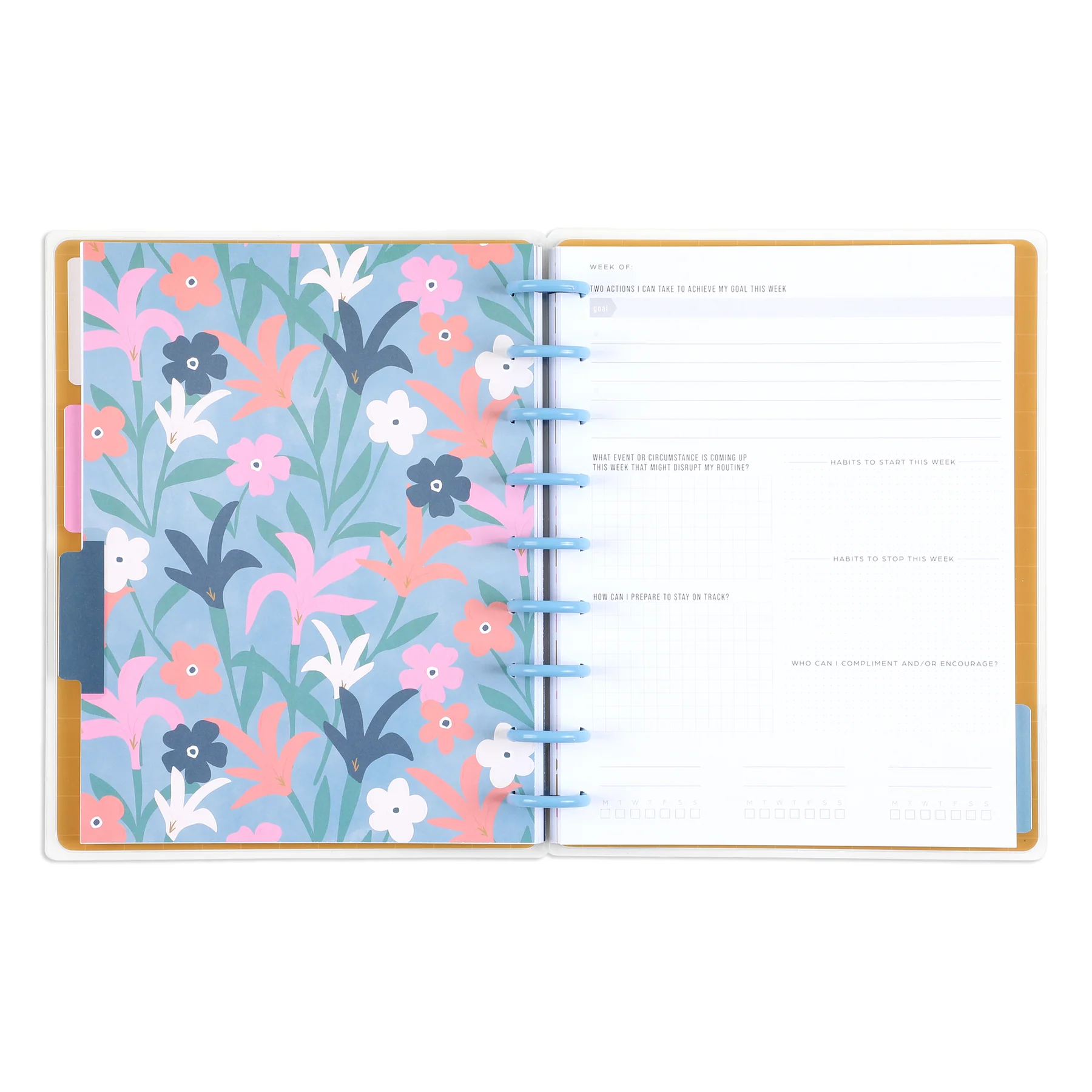 Bold Tiles - Classic Guided Fitness Journal - 80 Sheets - Image 6
