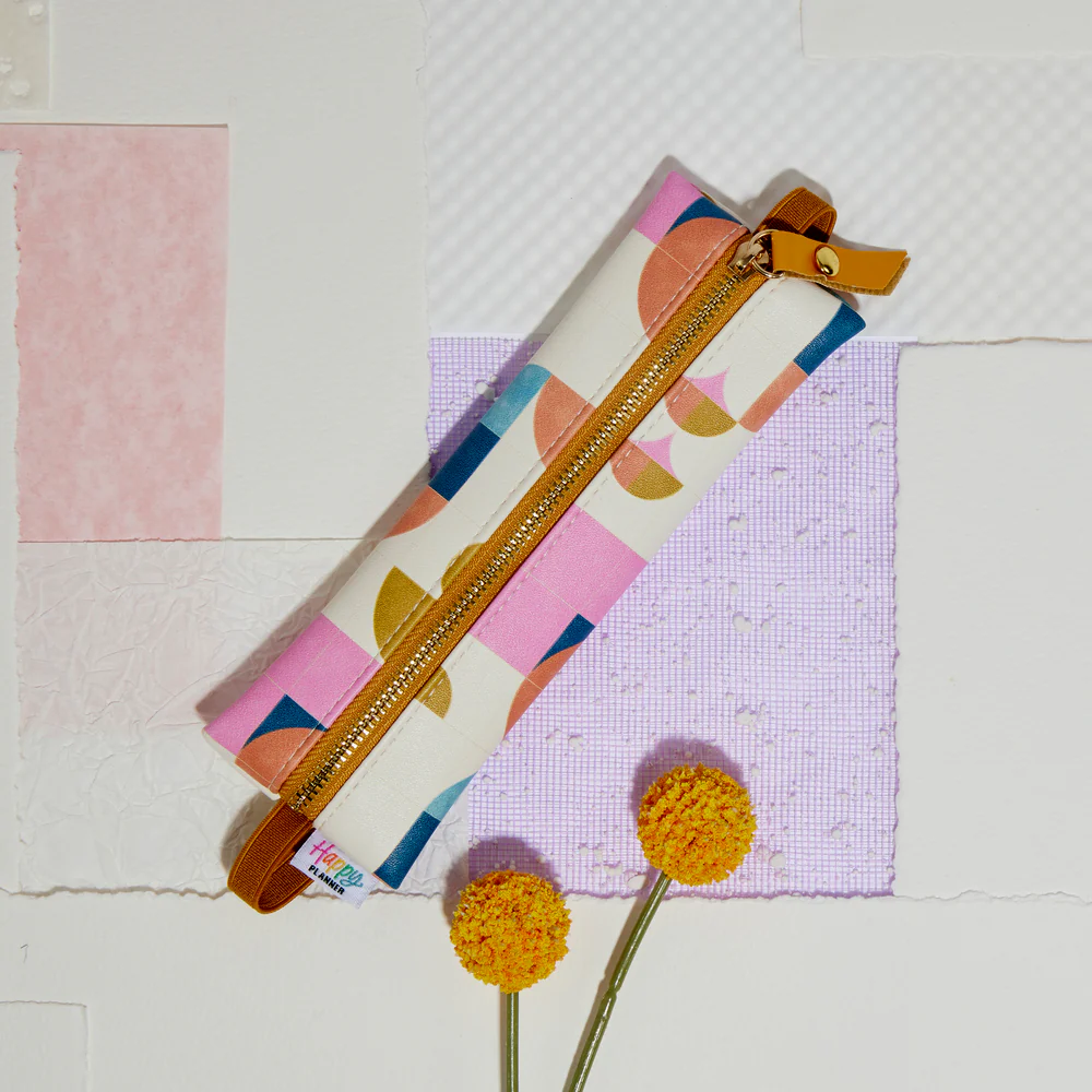 Bold Tiles - Slim Banded Pen Pouch - Image 3