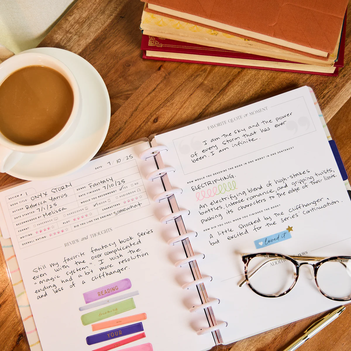 Book Club - Classic Guided Reading Journal - 80 Sheets - Image 2