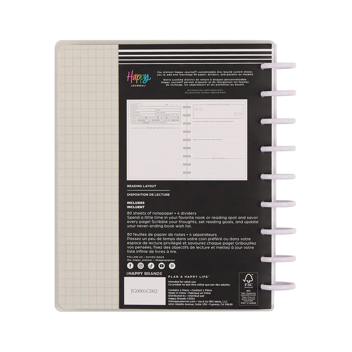 Book Club - Classic Guided Reading Journal - 80 Sheets - Image 20