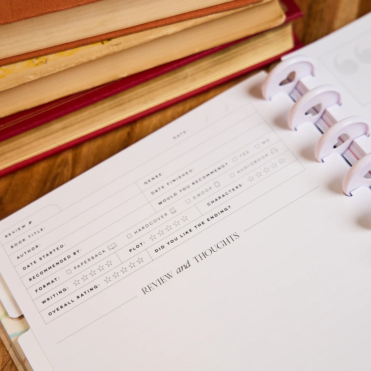 Book Club - Classic Guided Reading Journal - 80 Sheets - Image 6