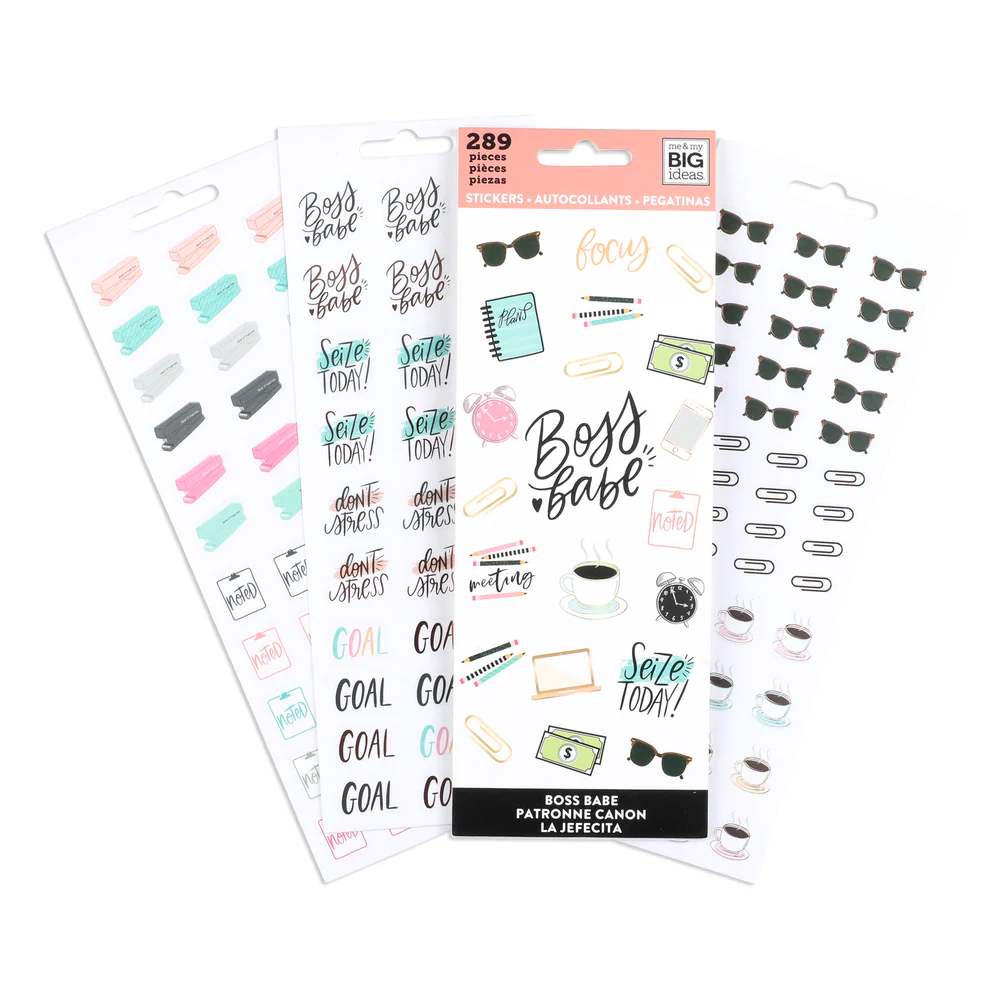 Petite Sticker Sheets - Boss Babe - Image 2