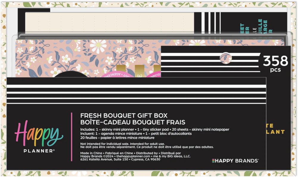 Botanical Blooms - Skinny Mini Undated Planner Bundle - Image 16