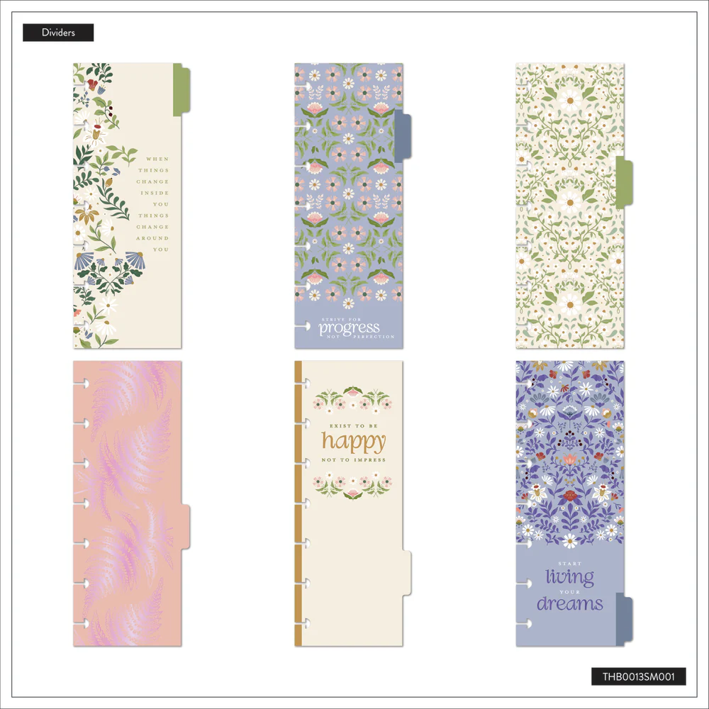 Botanical Blooms - Skinny Mini Undated Planner Bundle - Image 8