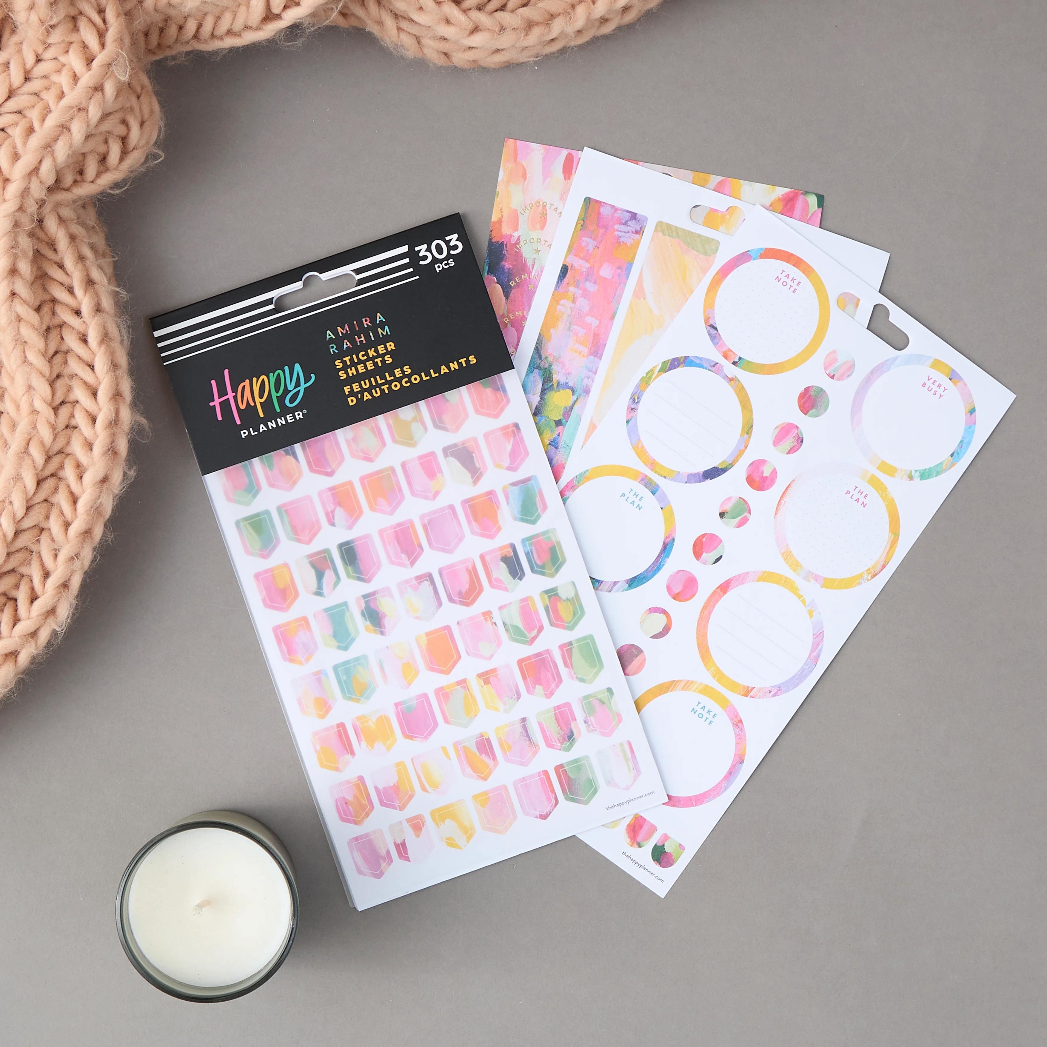 Bright & Brushy - 10 Sticker Sheets - Image 2