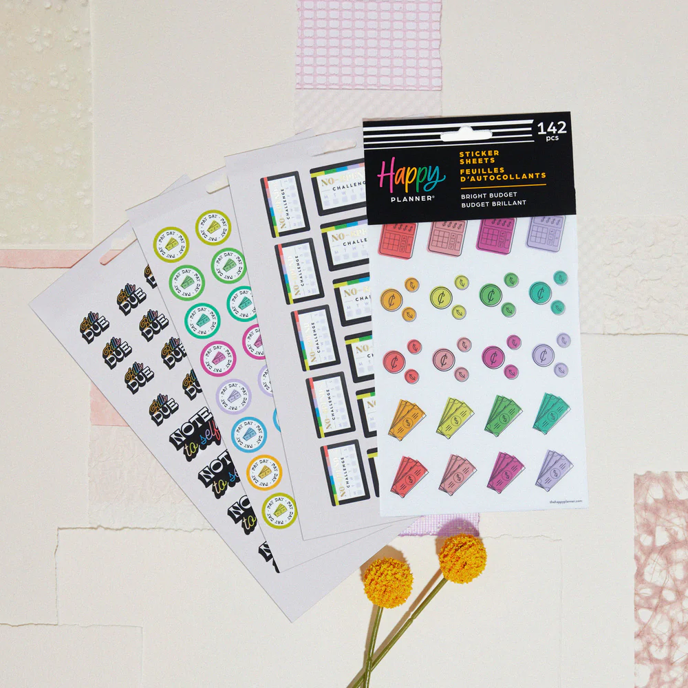 Bright Budget - 5 Sticker Sheets - Image 2