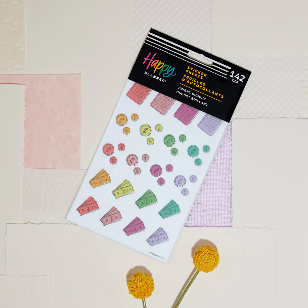 Bright Budget - 5 Sticker Sheets - Image 3