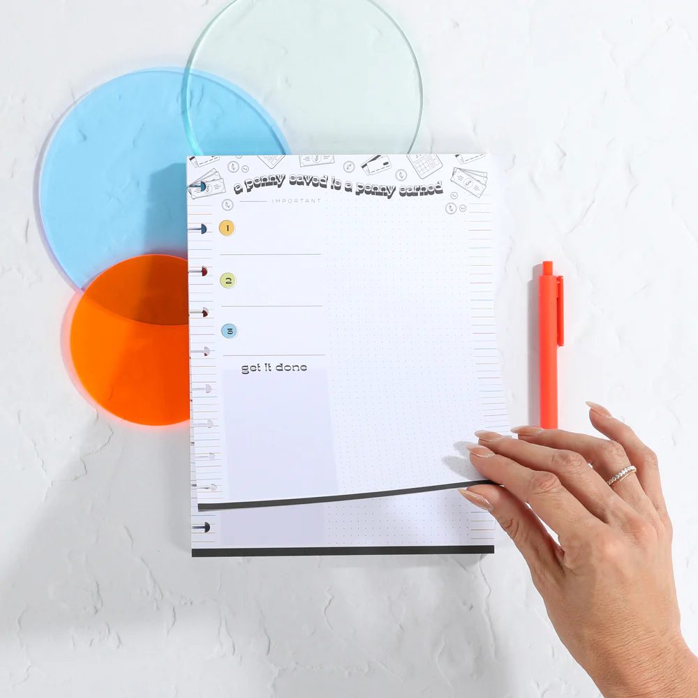 Bright Budget - Classic Block Notepad - 100 Sheets - Image 3