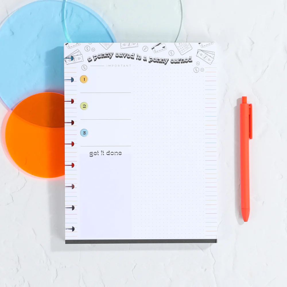 Bright Budget - Classic Block Notepad - 100 Sheets - Image 4