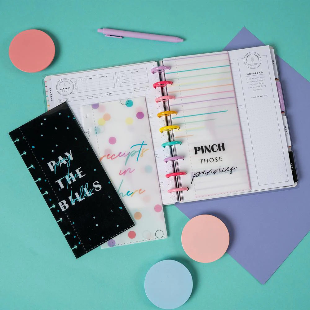 Bright Budget Snap In Envelopes - 3 Pack - Image 2