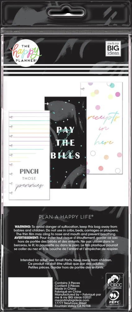Bright Budget Snap In Envelopes - 3 Pack - Image 4