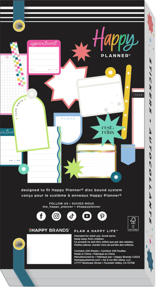 Bright Colorful Boxes - Mega Value Pack Stickers - 100 Sheets - Image 11