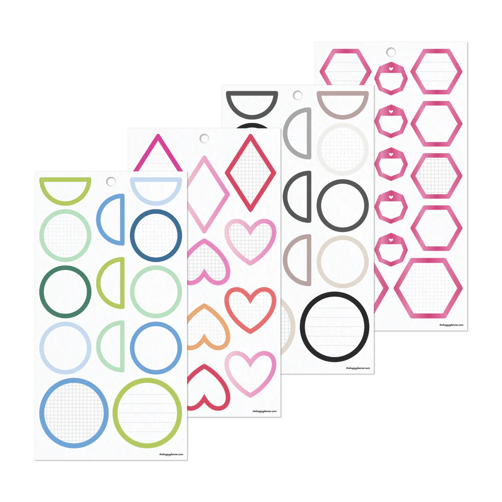Bright Colorful Boxes - Value Pack Stickers - Image 7